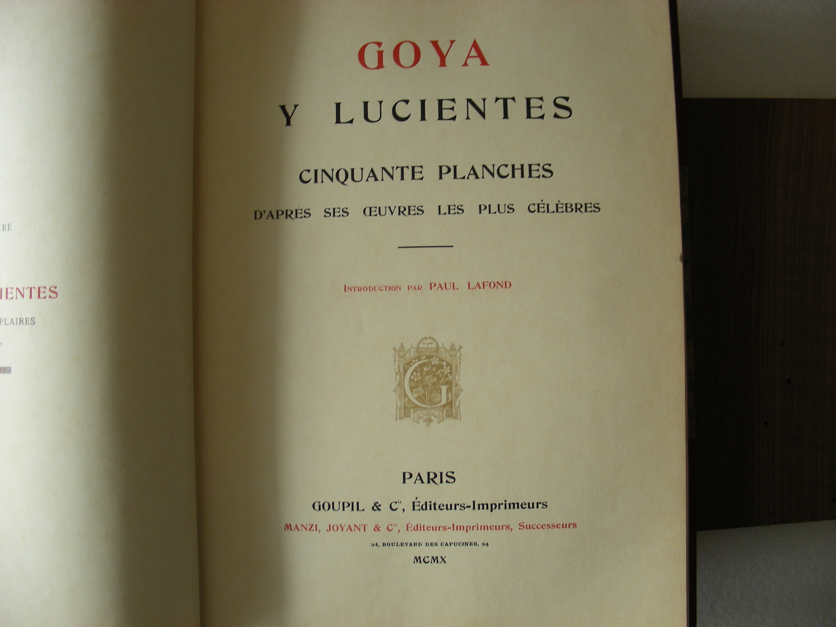 Goya Y Lucientes