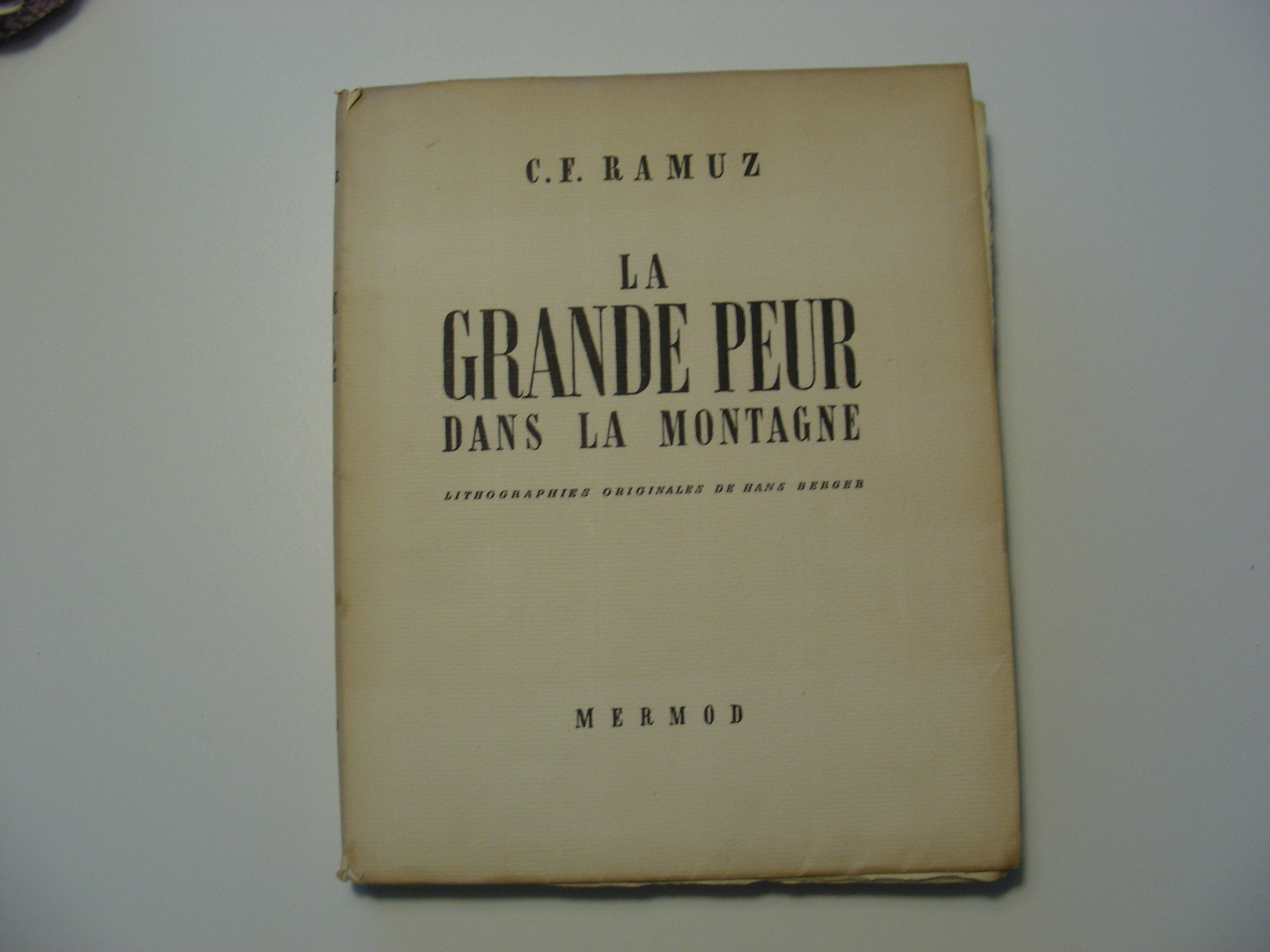 La Grande Peur dans la montagne